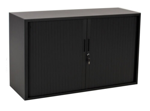 Secureslide rolling door cabinet low
