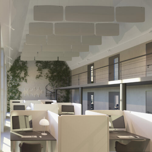 Abstracta Basic Baffle Ceiling Absorber