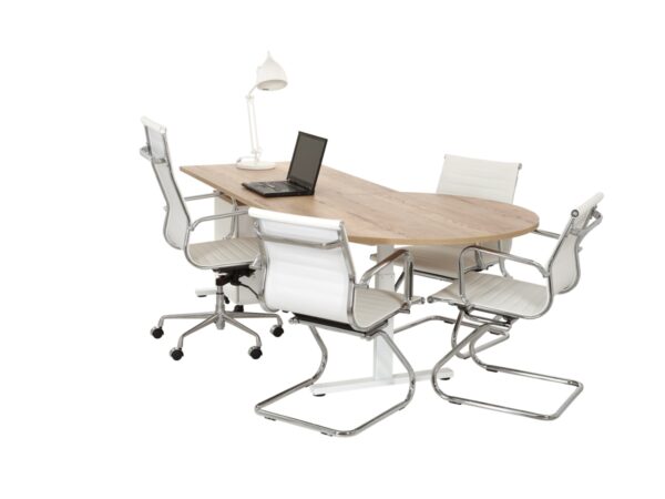 Werkplek Flexi met vergaderstuk