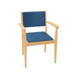 Kusch + Co Luca Upholstered Frame Chair With Armrests
