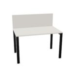 Nowy Styl Sqart I-Leg Desk With Upper Panel