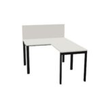 Nowy Styl Sqart I-Leg Desk With Extension Upper Panel