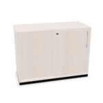 Nowy Styl Sqart Cabinet With Sliding Veneer Door