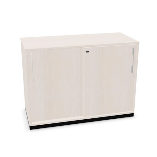 Nowy Styl Sqart Cabinet With Sliding Veneer Door