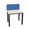 Nowy Styl Easy Space I-Leg Freestanding Desk With Upper Panel