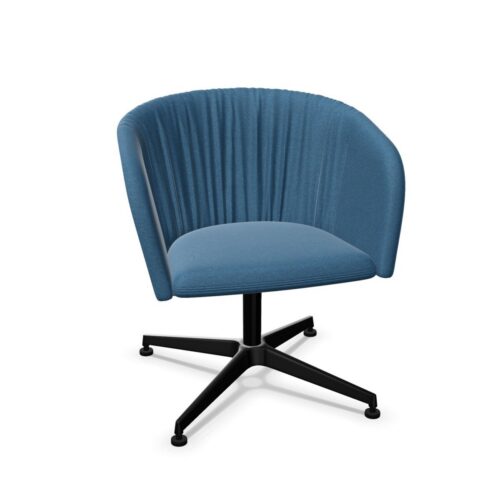 Nowy Styl Naudu Wavy Swivel Armchair