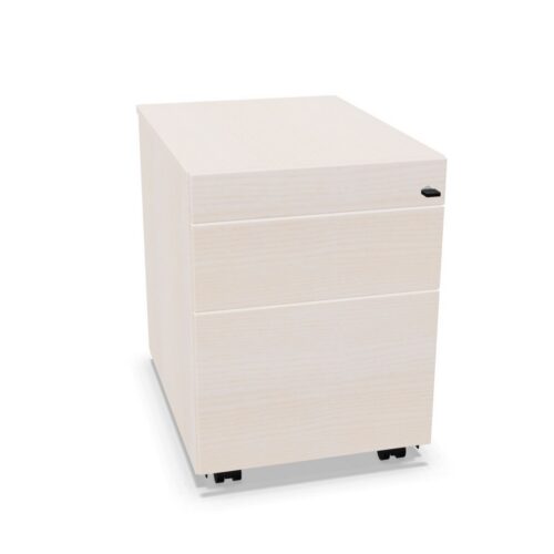 Nowy Styl Sqart Mobile Pedestal Veneer Pedestal Cabinet
