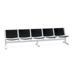 Kusch + Co 8000 Bench-5 5-Seater Beam Seating Bench