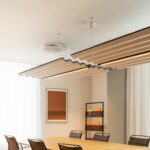 Abstracta Scala Hanging Acoustic Ceiling Light lifestyle view
