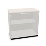 Nowy Styl Sqart Cabinet With Glass Doors