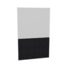 Abstracta Alumi Combi Double Acoustic Floor Screen