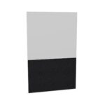 Abstracta Alumi Combi Double Acoustic Floor Screen
