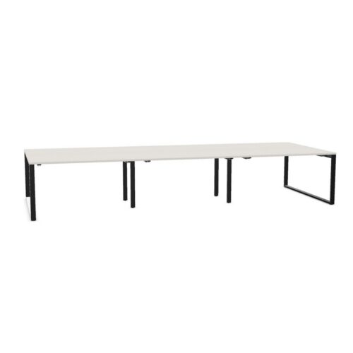 Nowy Styl Sqart 6-Person O-Leg Workbench With Flap