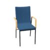 Kusch + Co Scorpii Frame Chair 4-Leg High-Back Upholstered