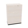 Nowy Styl Sqart Veneer Drawer Cabinet 3-Drawer Freestanding