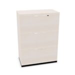 Nowy Styl Sqart Veneer Drawer Cabinet 3-Drawer Freestanding