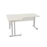 Nowy Styl Easy Space C-Leg L-Shape Desk With Modesty Panel
