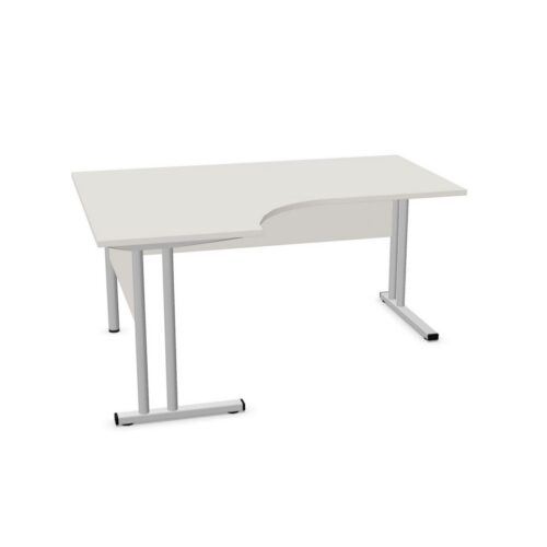 Nowy Styl Easy Space C-Leg L-Shape Desk With Modesty Panel