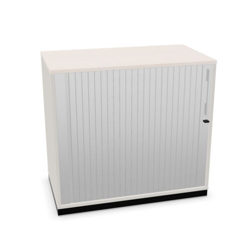Nowy Styl Sqart Cabinet With Tambour Sliding Door