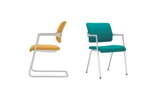 Nowy Styl 2ME Conference Swivel Chair 5-Star UPH Armrests – Image 2