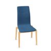 Kusch + Co Yara Upholstered High-Back 4-Leg Frame Chair