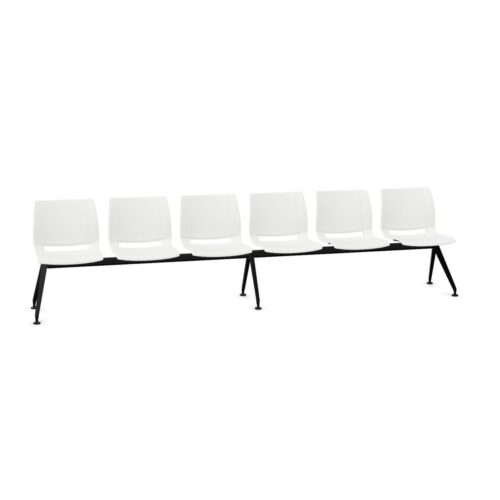 Kusch + Co Uni-Verso 6-Seater Bench Plastic Shell