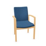 Kusch + Co Palato Armchair 4-Leg Wooden Frame