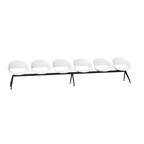 Kusch + Co Volpino 6-Seater Bench Beam Seating