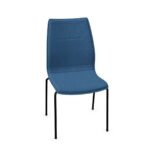 Kusch + Co Universo 4-Leg Frame Chair Upholstered High Back