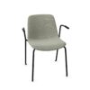 Nowy Styl Sitari Upholstered 4-Leg Frame Chair With Armrests