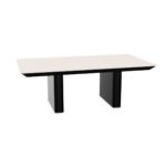 Nowy Styl Erange Meeting Table T1 Two-Column Slab-Leg