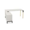 Nowy Styl CS5040 Desk With Sideboard I-Leg Frame