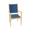 Kusch + Co Luca Frame Chair Upholstered High Back