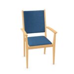 Kusch + Co Luca Frame Chair Upholstered High Back