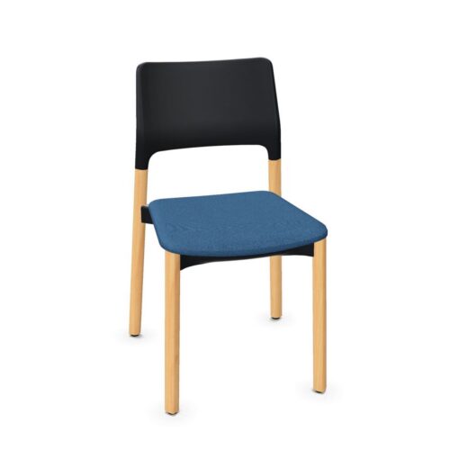 Kusch + Co Arn 4-Leg Frame Chair Upholstered Seat