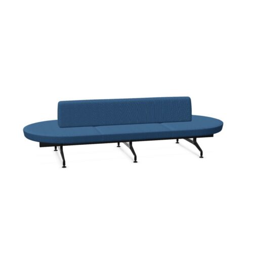 Kusch + Co Terminal Sofa Oval Upholstered Sofa
