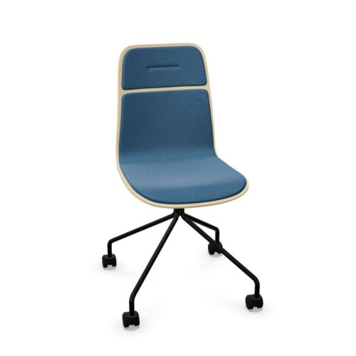Nowy Styl Vapaa 4-Star Frame Chair High-Back Wooden Shell