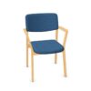 Kusch + Co Embla Upholstered Frame Chair High Back