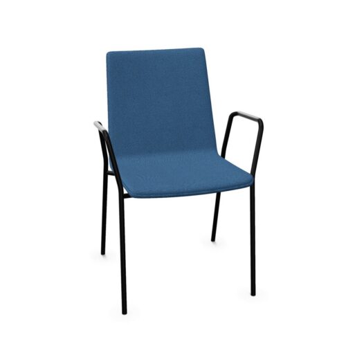 Kusch + Co Duo Upholstered 4-Leg Frame Chair