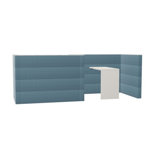 Nowy Styl Sand S-Shape Wall With High Tables