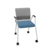 Nowy Styl Youteam 4-Leg Mesh Meeting Chair With Castors