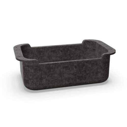 Nowy Styl Levitate Horizontal Wire Trunking Felt For Desk S Workbenches