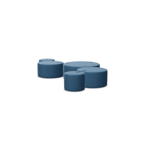 Nowy Styl Tri Ply Pouffe Set 1 Pouffes