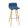Kusch + Co Uni Verso 4-Leg Upholstered Bar Stool
