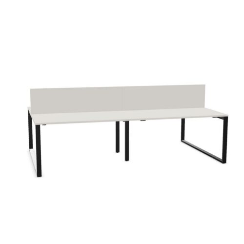 Nowy Styl Sqart 4-Person O-Leg Workbench With Flap Panel