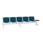 Kusch + Co 8000 Bench 5-Seater Upholstered Beam Seating
