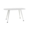 Kusch + Co Comta High Meeting Table Stadium Shape A-Leg Frame