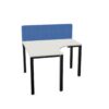Nowy Styl Easy Space I-Leg L-Shaped Desk With Upper Panel