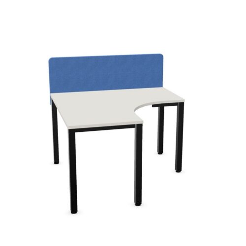 Nowy Styl Easy Space I-Leg L-Shaped Desk With Upper Panel