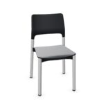 Kusch + Co Arn 4-Leg Frame Chair Plastic Seat Back